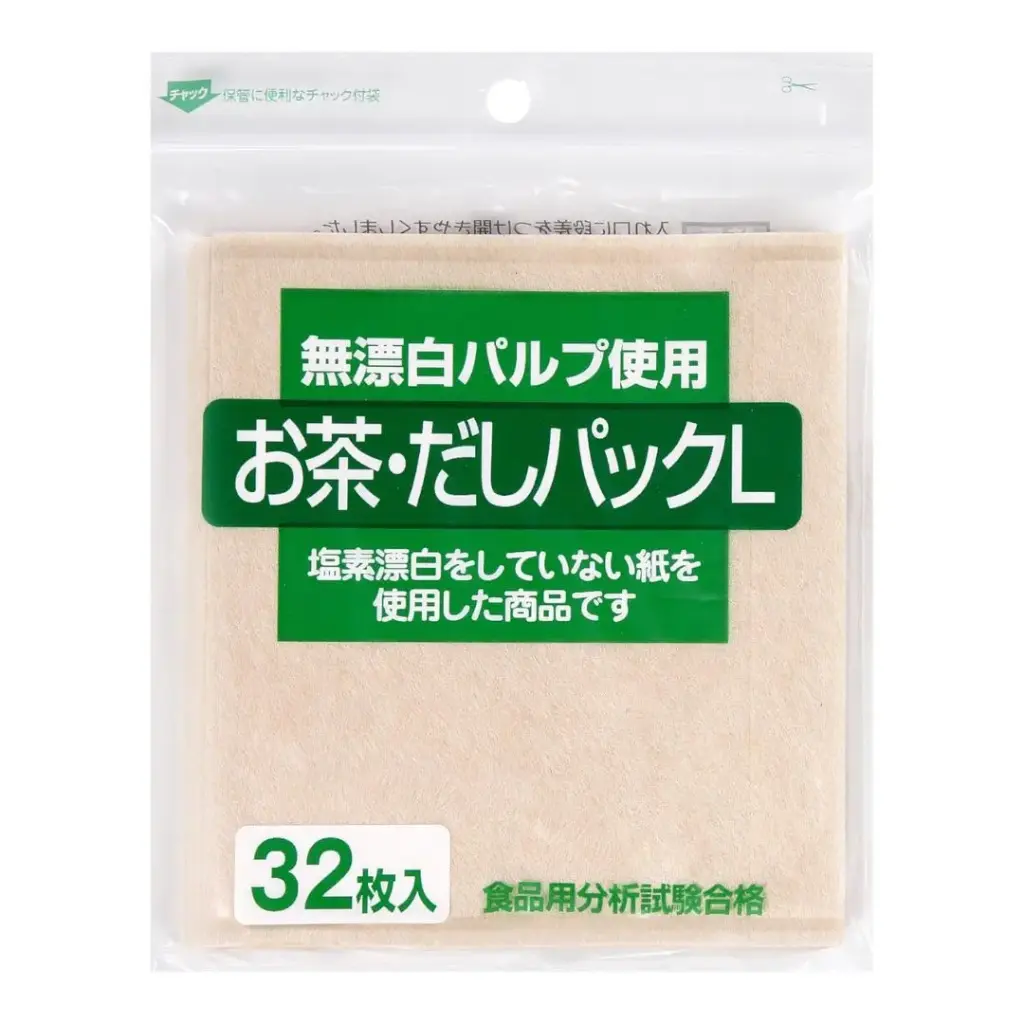 無漂白反折式濾茶袋（32枚）